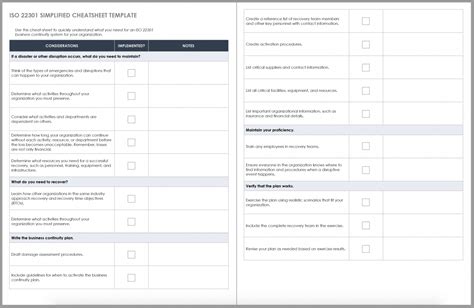 Iso 22301 Business Continuity Plan Template - Printable Word Searches