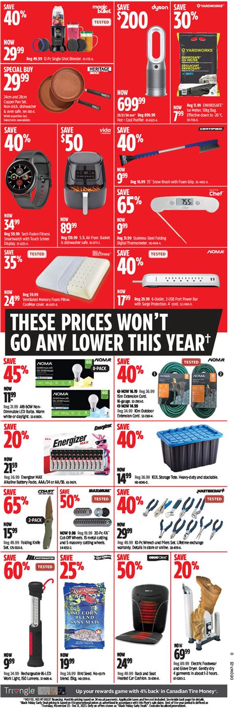 Canadian Tire Flyer (ON) Black Friday November 16 - 23 2023