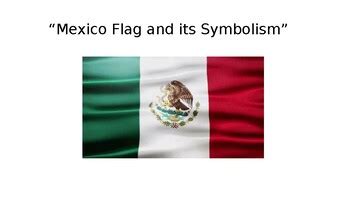 Mexican Flag Symbol Coloring Page