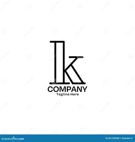 Minimalist Letter K Logo Design Templates Stock Vector - Illustration of icon, symbol: 301230048