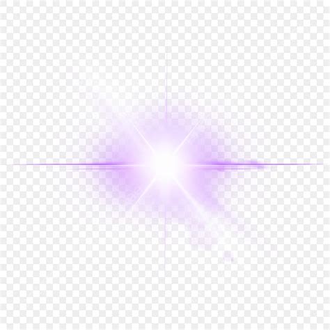 Transparent Shine PNG Picture, Abstract Purple Light Shine Element With Transparent Background ...