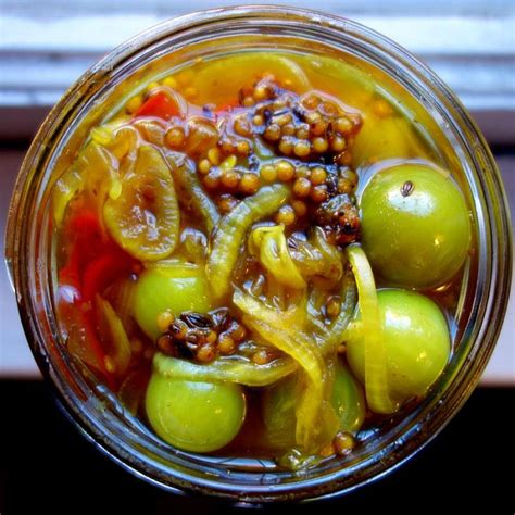 Bread & Butter Green Cherry Tomato Pickles | Recipe | Cherry tomatoes, Green cherries, Green ...