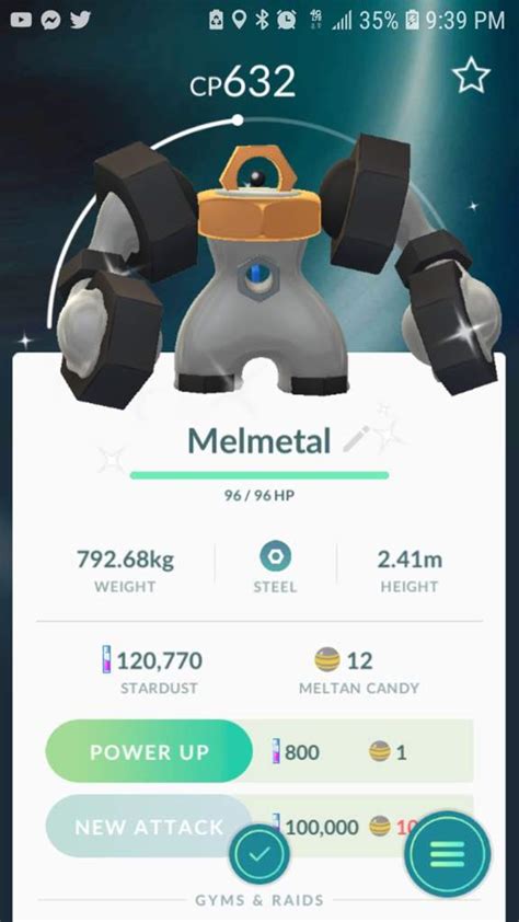 Shiny Melmetal! | Pokémon Amino