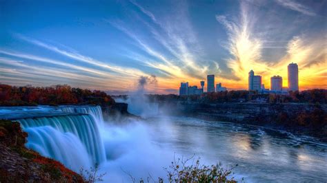 HD Wallpapers: Niagara Falls Skyline HD Wide