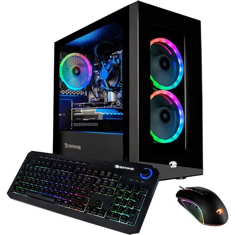 iBUYPOWER Gaming PC Computer Desktop Element Mini 9300 (AMD Ryzen 3 ...