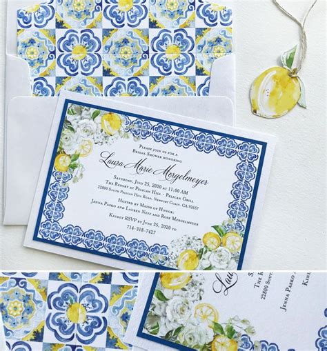 Laura M. - Momental Designs Lemon Bridal Shower Invitations | Bridal ...