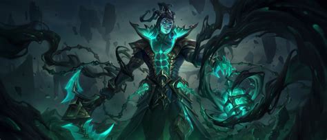 3340x1440 Resolution Thresh League Of Legends Digital Art 3340x1440 Resolution Wallpaper ...