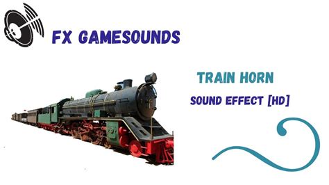 Train horn Sound Effect (HD) - YouTube