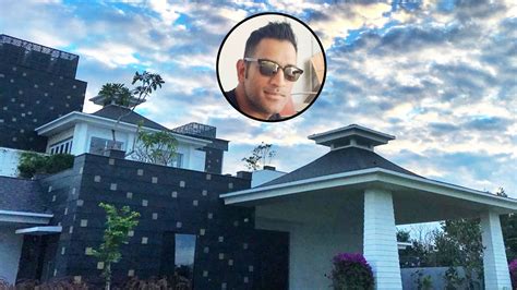 Take a tour of MS Dhoni’s sprawling 7-acre Ranchi farmhouse | GQ India