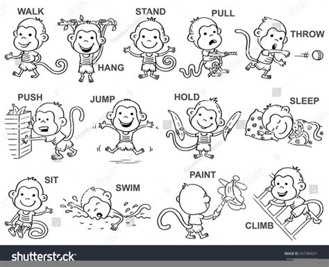 Clipart Of Action Verbs | Free Images at Clker.com - vector clip art online, royalty free ...