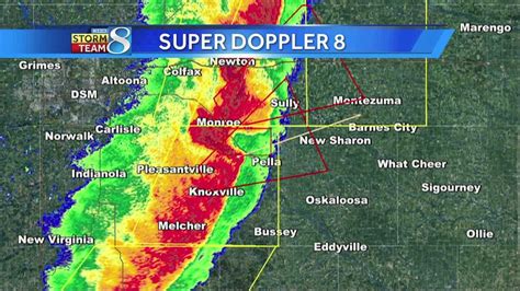 Severe storms bring tornado warnings to parts of central Iowa