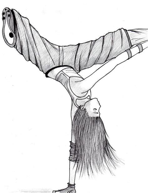 Hip Hop Dancer Sketch | Drawings. | Pinterest | Girls, Pictures and Girl drawings