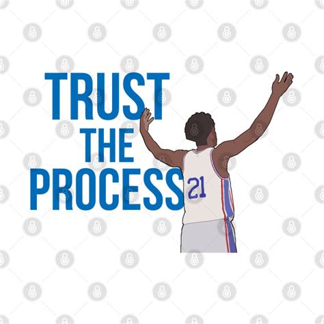 Joel Embiid - Trust the Process - Nba - T-Shirt | TeePublic