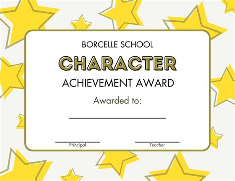 Free Printable Award Certificate Templates