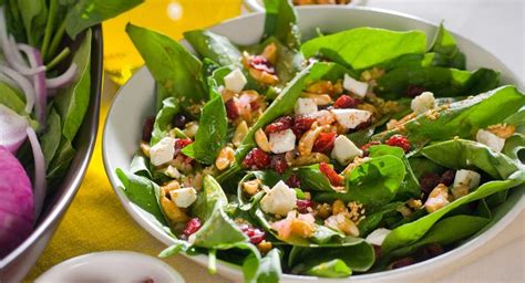 Cranberry Spinach Salad Recipe - The Healthy Treehouse