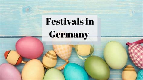 Popular German Festivals and Holidays Vocabulary - Part 1 - All About Deutsch