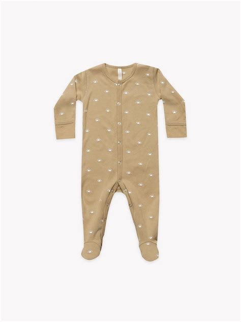 Quincy Mae-Honey Footed Pajamas for Babies | Organic Cotton