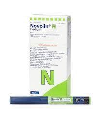 Novolin N Flex Pen | U-100 Insulin5 x 3ml Prefilled Pens – Ample Medical