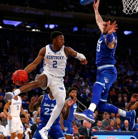 Seton Hall overcomes half-court shot to stun No. 9 Kentucky