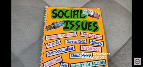 PROJECT ON SOCIAL ISSUE CLASS 9-12 ~ NTY PROJECTS