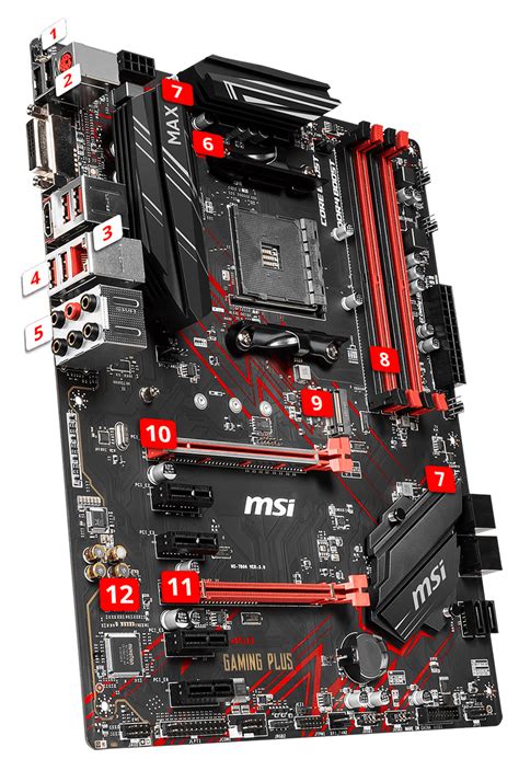 MSI B450 GAMING PLUS MAX AM4 ATX AMD Motherboard - Newegg.com