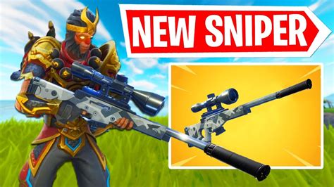 NEW SUPPRESSED SNIPER GAMEPLAY (Fortnite Battle Royale) - YouTube