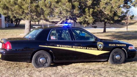 Wyoming Highway Patrol 2011 Ford Crown Victoria | State police, Police car pictures, Police cars