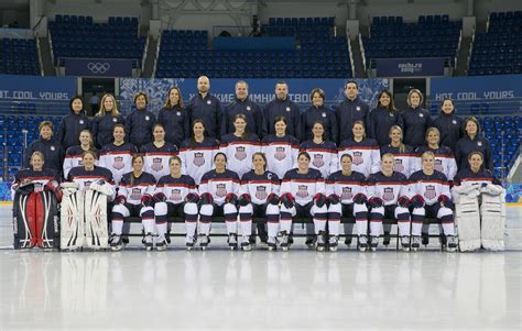 2014 U.S. Olympic Women's Ice Hockey Team Roster