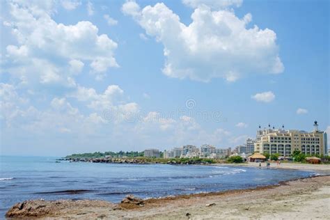 Pomorie beach near hotel stock photo. Image of outdoor - 90212454