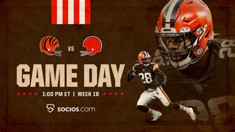 Browns vs. Cincinnati Bengals: Need to Know Game Day Information