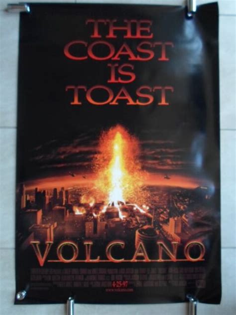 Volcano 1997 Original Movie Poster Action Drama Sci-Fi Tommy Lee Jones 40x27 | eBay