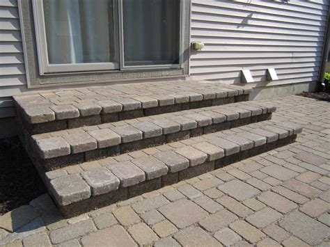 Raised Pavers Patio is Redesigned to be more Functional | Patio, Cost of bricks, Patio stairs