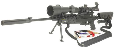 Brugger &Thomet (B+T) APR 308 sniper rifle with optional front Picatinny railblock, image ...