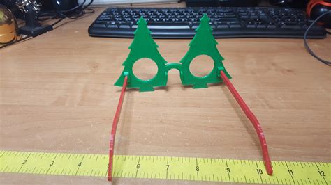 Christmas Tree Glasses / 3D Printed - Etsy