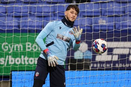 Bolton Wanderers Goalkeeper James Trafford During Editorial Stock Photo ...