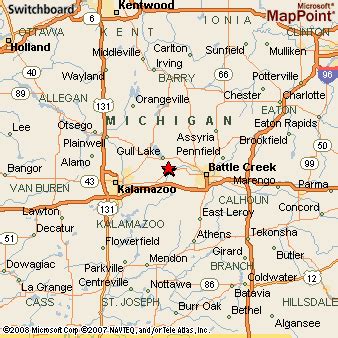 Augusta, Michigan Area Map & More