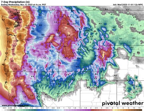 November 1, 2023 Outlook: Tropical rains head for Central America while ...