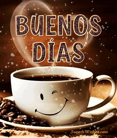 GIF Animado de Café de Buenos Días Maravilloso | SuperbWishes.com