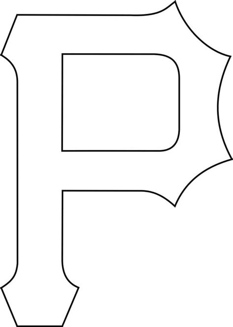 Pittsburgh Pirates Logo Coloring Page - Free Printable Coloring Pages ...