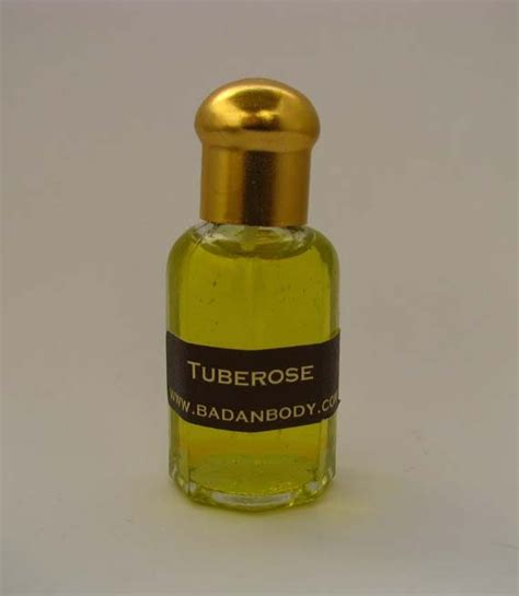 Tuberose Perfume Oil Vintage Glass Perfume Bottle Pure