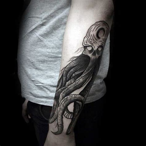 100 Kraken Tattoo Designs For Men - Sea Monster Ink Ideas