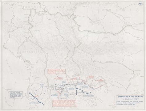 First World War.com - Battlefield Maps: Balkan Front