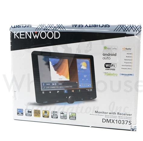 Kenwood DMX1037S 10.1" High Definition Car Stereo Receiver - Black 19048230898 | eBay