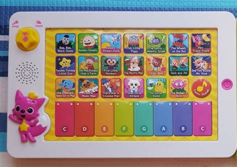 Pinkfong Mother Goose Music/Sound pad with 20 Rhymes, Hobbies & Toys, Toys & Games on Carousell