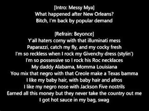 Beyonce - Formation (Lyric) - YouTube