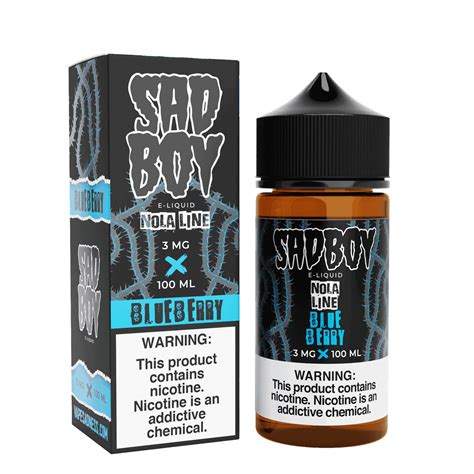 Blueberry Sad Boy E-Liquid 100ml | Sad Boy | $13.99