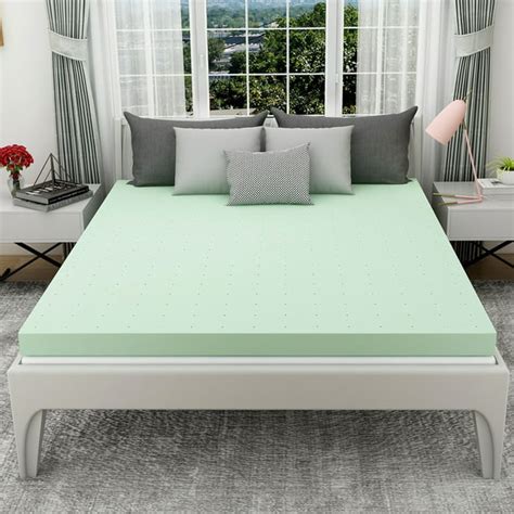 Mattress Topper,3 inch Cooling Gel Ventilated Memory Foam Mattress Topper,Full Size - Walmart ...