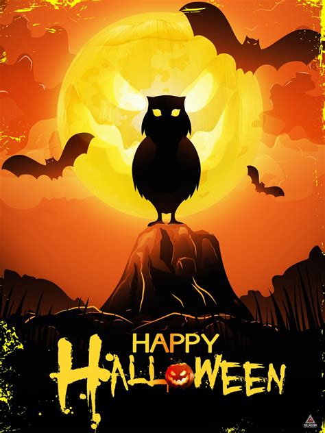 Happy Halloween Poster Wall Art Decoration (18x24) - Walmart.com ...