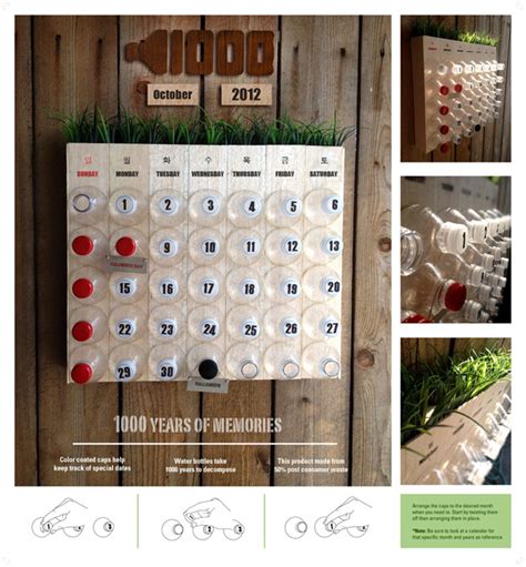 1000 Years Calendar on Behance