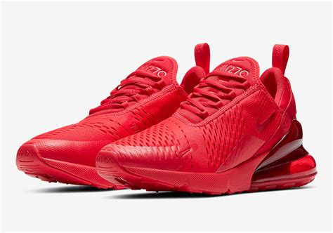 Nike Releases A “Triple Red” Air Max 270 – Fitness and Health | Red air max, Nike red sneakers ...